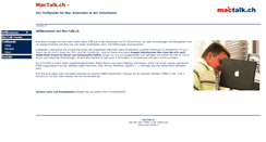 Desktop Screenshot of mactalk.ch